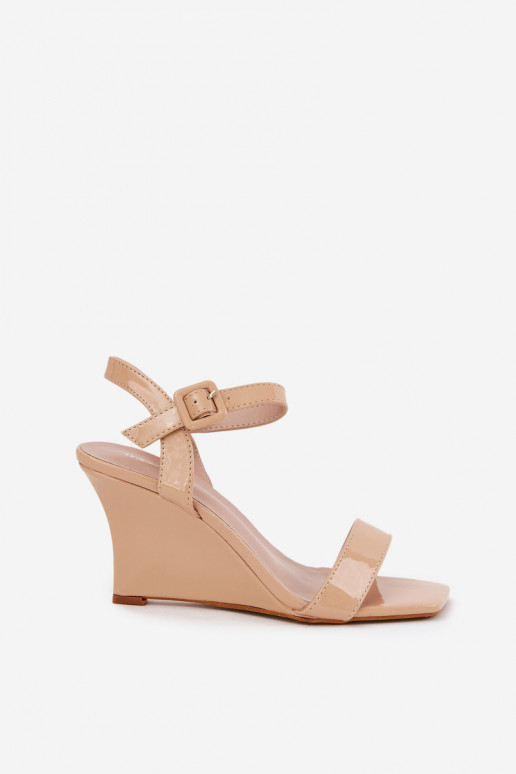 Lakitud sandaalid  Nude Vliraya Lakitud sandaalid  Nude Vliraya