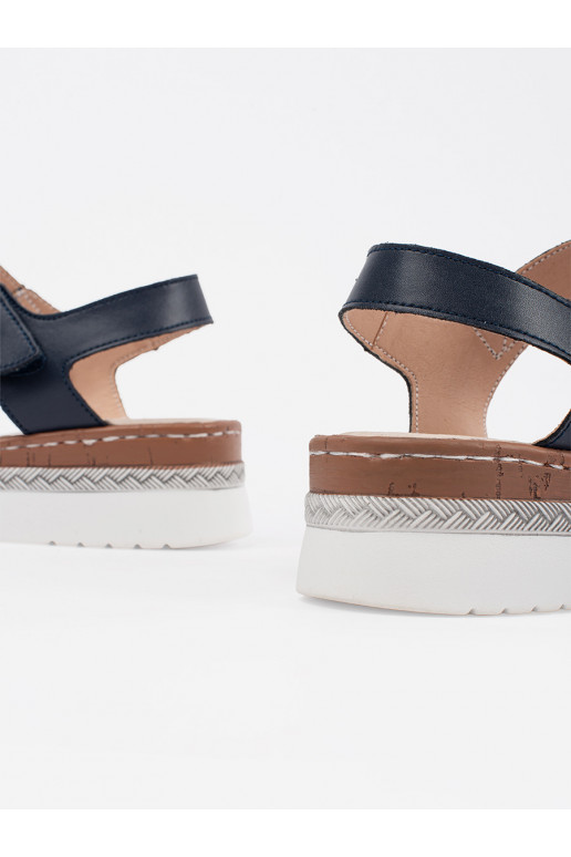 Valget-Sinist värvi kingad platvormiga z m zdobieniem Valget-Sinist värvi kingad platvormiga z m zdobieniem