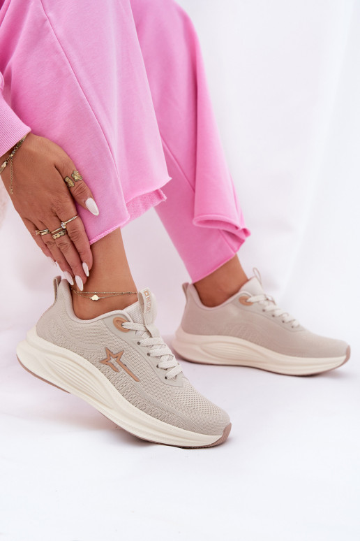 spordijalatsid  tüüpi jalanõud  Big Star RR274A145 HI-POLY SYSTEM beeži värvi