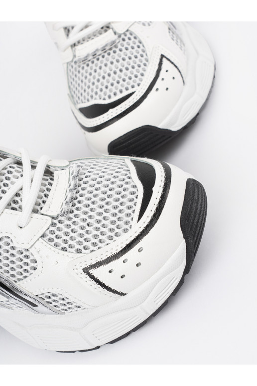 Sportliku stiiliga Naiste kingad valge värv-Mustad 