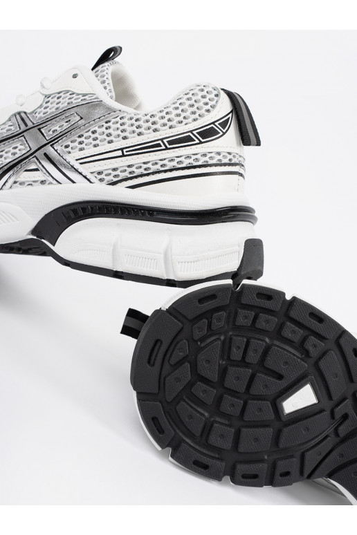 Sportliku stiiliga Naiste kingad valge värv-Mustad 