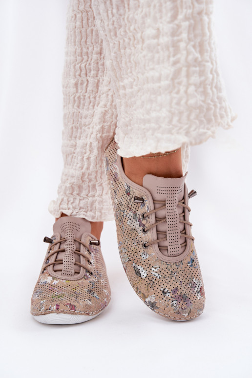 jalatsid  naturaalsest nahast  Artiker 56C2689 beeži värvi