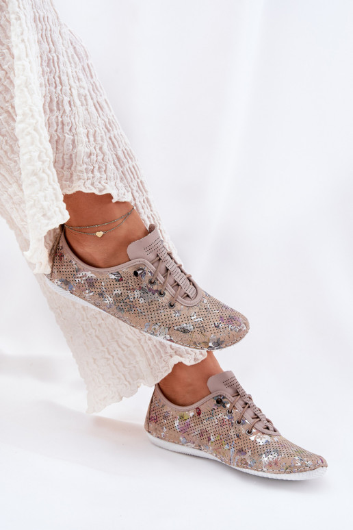 jalatsid  naturaalsest nahast  Artiker 56C2689 beeži värvi