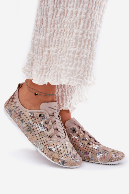 jalatsid  naturaalsest nahast  Artiker 56C2689 beeži värvi