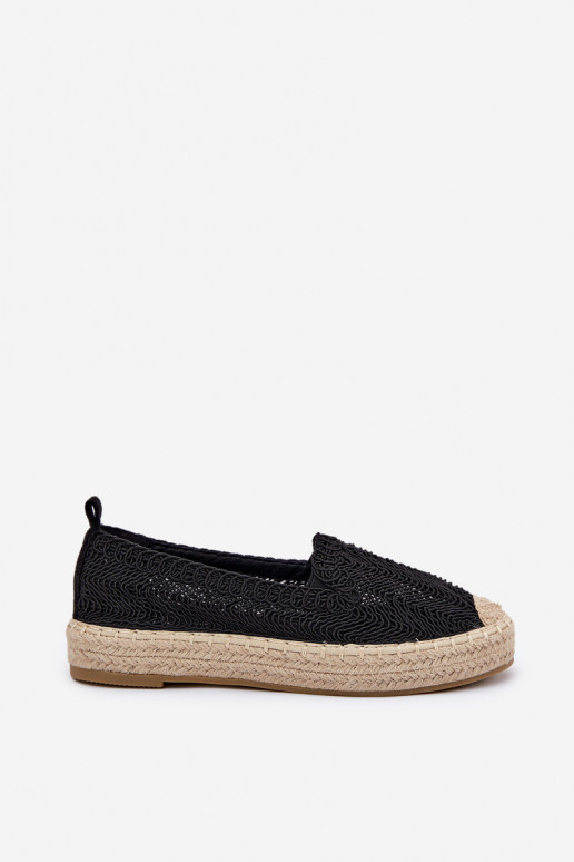 Espadrillid platvormiga Vinceza 17392 Must Espadrillid platvormiga Vinceza 17392 Must