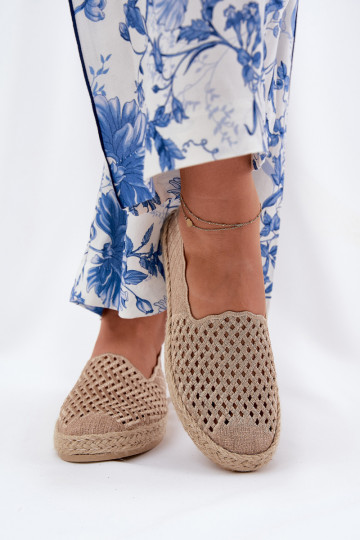 Espadrillid  Vinceza 13625 beeži värvi