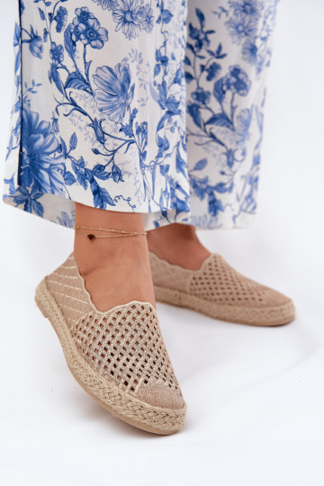 Espadrillid  Vinceza 13625 beeži värvi 2