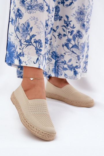 espadrillid  Vinceza 13624 beeži värvi 2