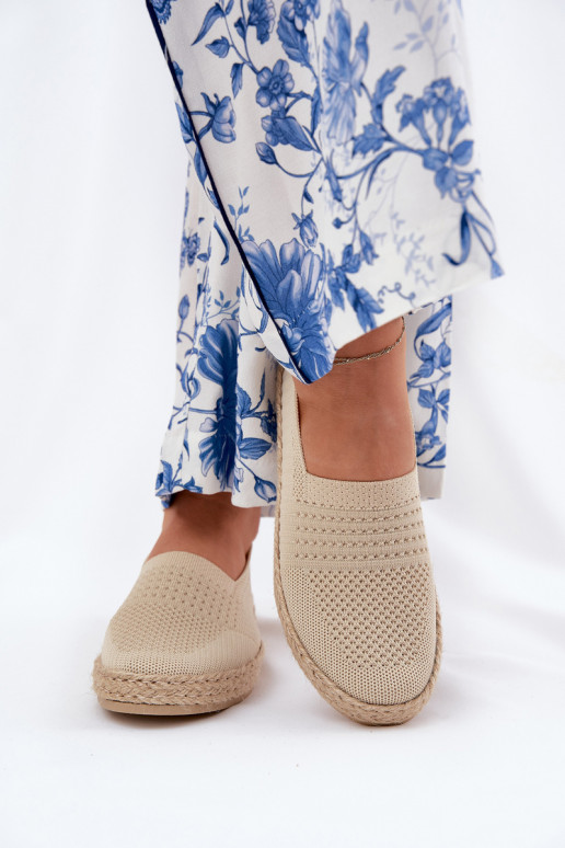 espadrillid  Vinceza 13624 beeži värvi  espadrillid  Vinceza 13624 beeži värvi