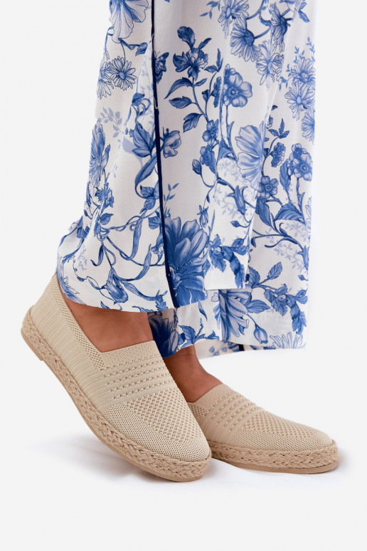 espadrillid  Vinceza 13624 beeži värvi  espadrillid  Vinceza 13624 beeži värvi