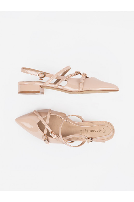 beeži värvi  poolsaapad 