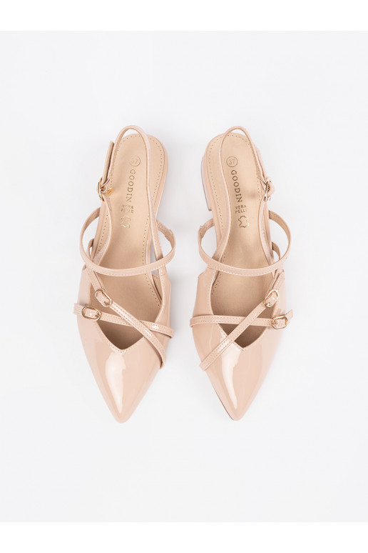 beeži värvi  poolsaapad 