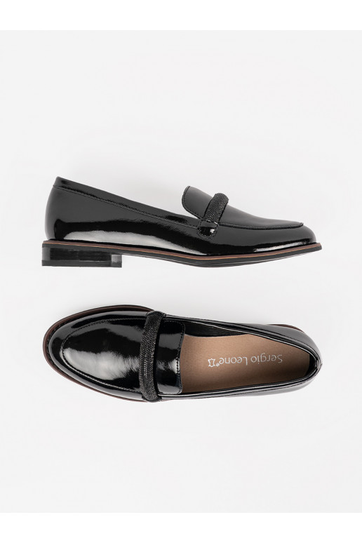 Mokassiinid ze skórzaną wkładką Sergio Leone Mustad