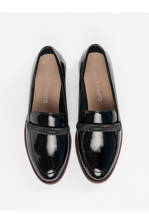 Mokassiinid ze skórzaną wkładką Sergio Leone Mustad