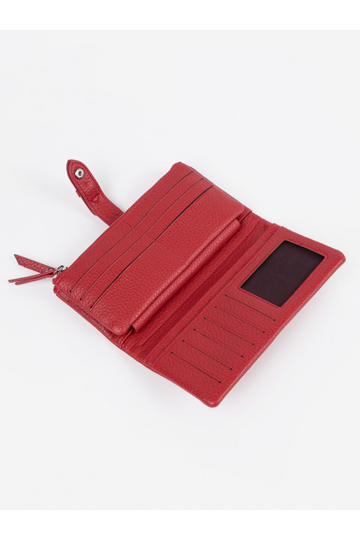 punased Naiste rahakott z przegródkami