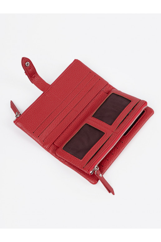 punased Naiste rahakott z przegródkami