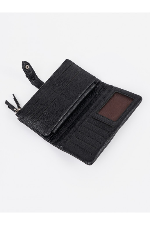 mustad Naiste rahakott z przegródkami