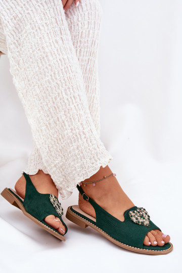 Naistesandaalid  Heartsm S.Barski KV27-018 Rohelist värvi