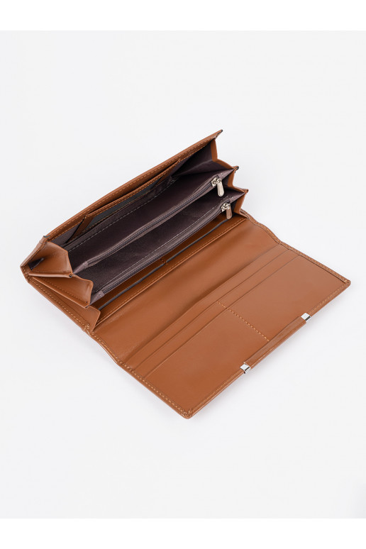 Elegancki Naiste rahakott pruun