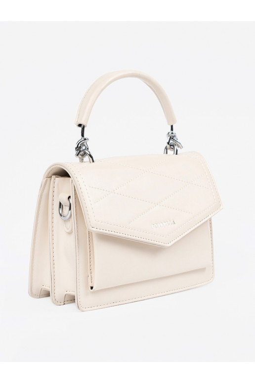  elegantne käekott z rączką i paskiem