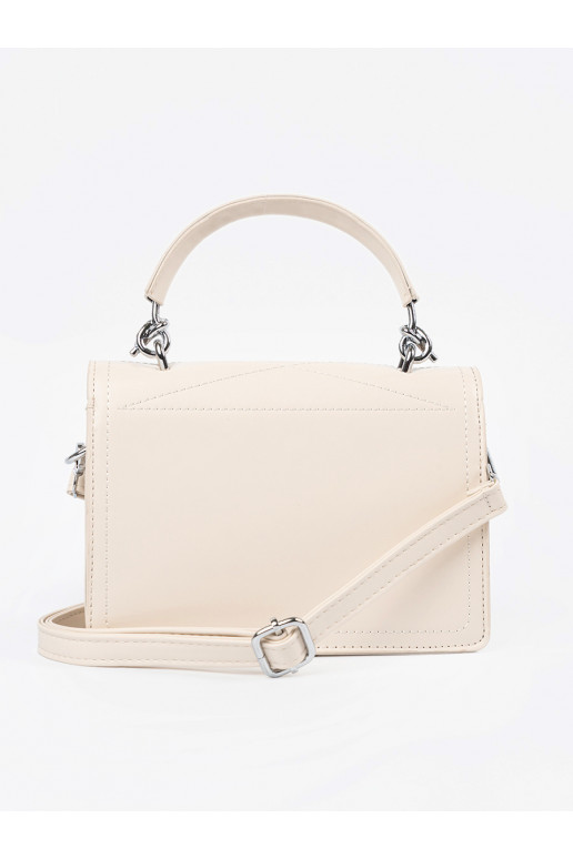  elegantne käekott z rączką i paskiem