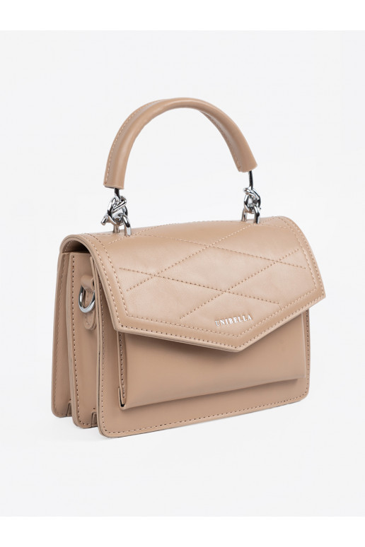 elevandiluu värvi elegantne käekott z rączką i paskiem