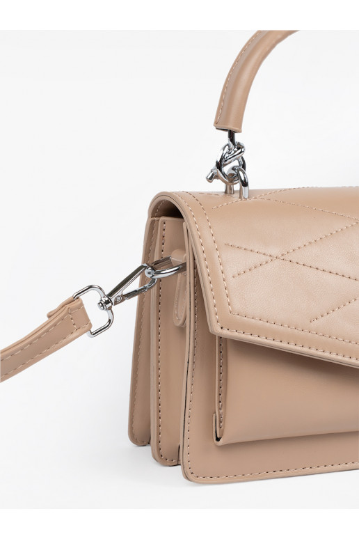 elevandiluu värvi elegantne käekott z rączką i paskiem