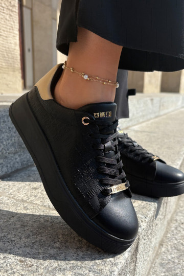  tüüpi jalanõud  eko-nahast Big Star RR274257 Must