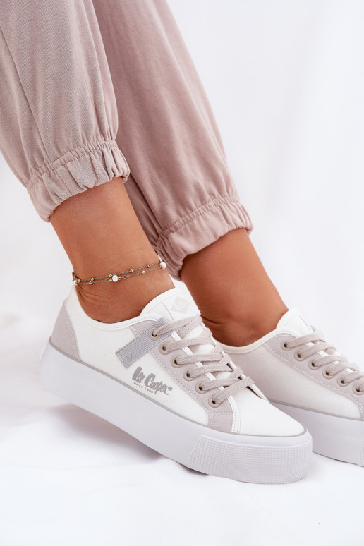 naiste saapad platvormiga Lee Cooper LCW-25-31-3479L Valget-Halli värvi naiste saapad platvormiga Lee Cooper LCW-25-31-3479L Valget-Halli värvi