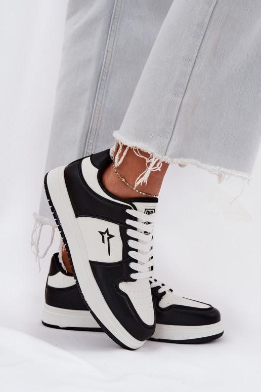 Naiste sneakers tüüpi kingad Big Star RR274A240 HI-POLY SYSTEM valge-must