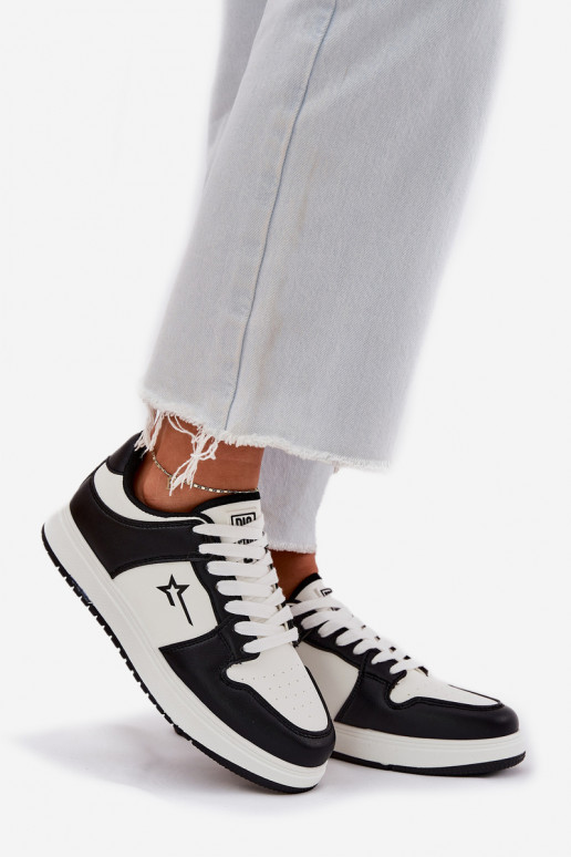 Naiste sneakers tüüpi kingad Big Star RR274A240 HI-POLY SYSTEM valge-must