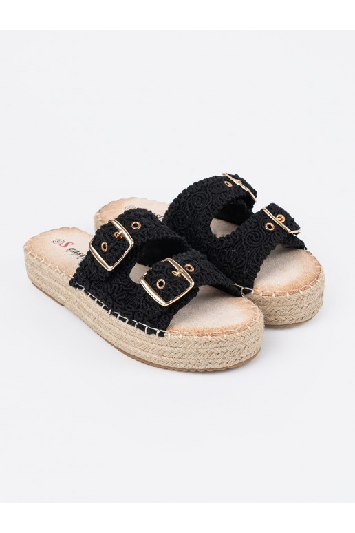 Sussid Mustad  platvormiga 