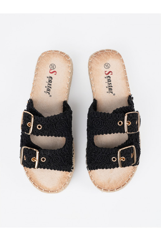 Sussid Mustad  platvormiga 