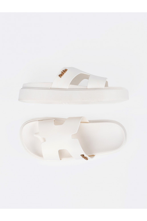 Sussid  valge värv platvormiga