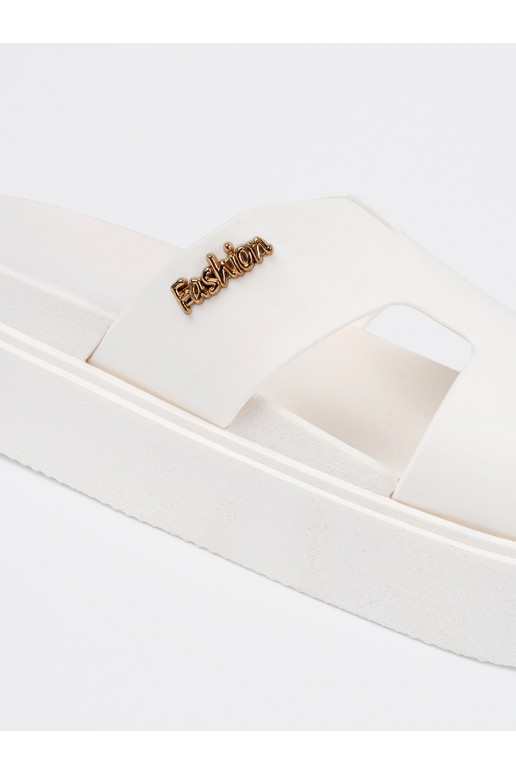 Sussid  valge värv platvormiga