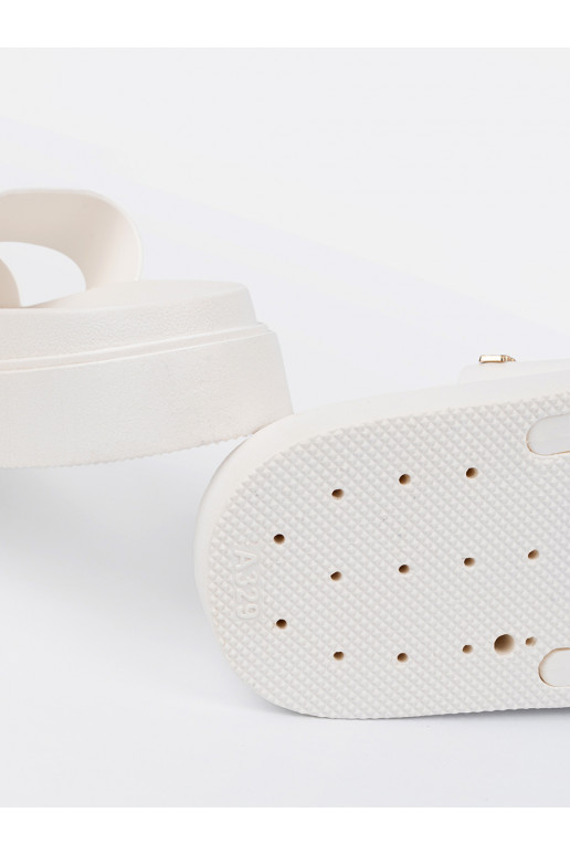 Sussid  valge värv platvormiga