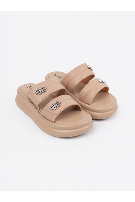 beeži värvi plätud  platvormiga