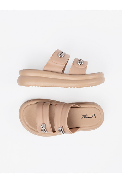 beeži värvi plätud  platvormiga