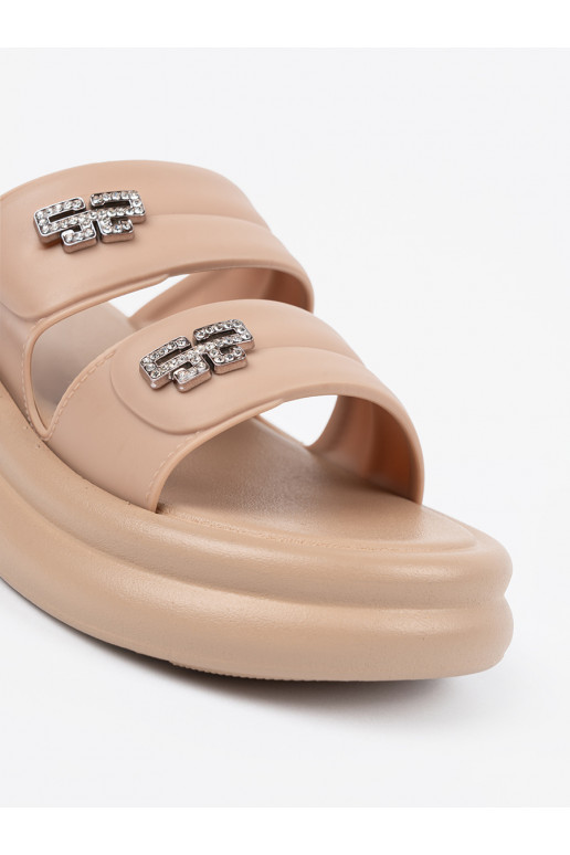 beeži värvi plätud  platvormiga