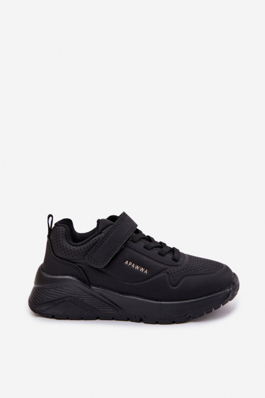 Laste jalanõud  spordijalatsid platvormiga Must Mirivia Laste jalanõud  spordijalatsid platvormiga Must Mirivia