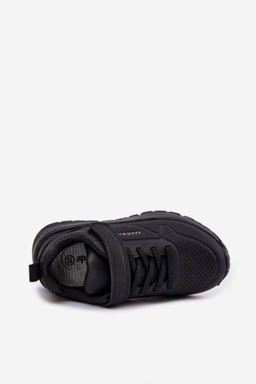 Laste jalanõud  spordijalatsid platvormiga Must Mirivia Laste jalanõud  spordijalatsid platvormiga Must Mirivia