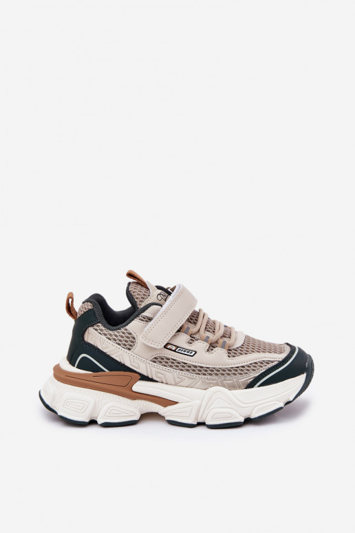 tüüpi jalanõud jalanõud Lastejalatsid krõpsudega kinnitatav beeži värvi Ronivelle  tüüpi jalanõud jalanõud Lastejalatsid krõpsudega kinnitatav beeži värvi Ronivelle