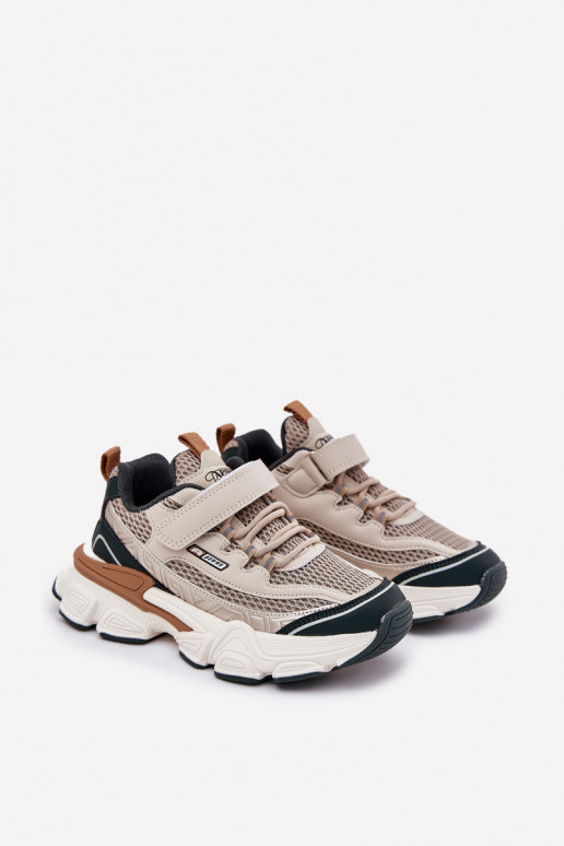 tüüpi jalanõud jalanõud Lastejalatsid krõpsudega kinnitatav beeži värvi Ronivelle  tüüpi jalanõud jalanõud Lastejalatsid krõpsudega kinnitatav beeži värvi Ronivelle