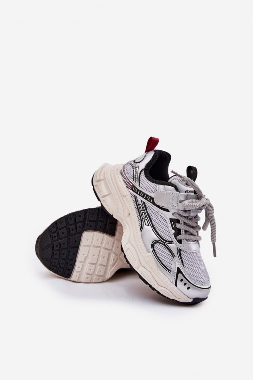  tüüpi jalanõud Laste jalanõud massiivse tallaga Hõbedat värvi Xairana