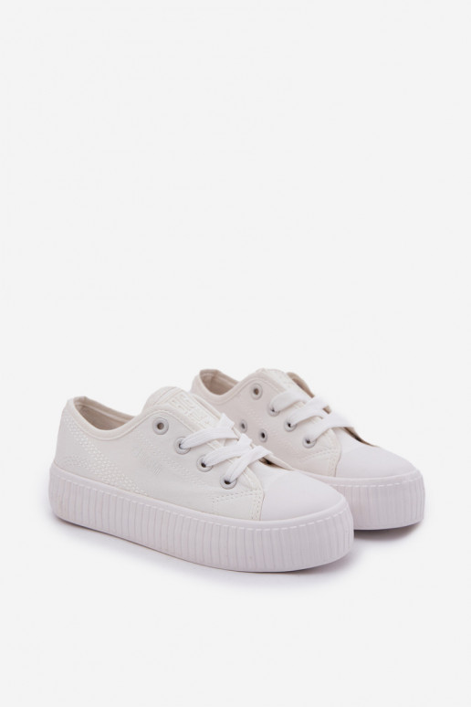 vabaaja jalanõud Laste jalanõud nööritavad Big Star RR374009 valget värvi vabaaja jalanõud Laste jalanõud nööritavad Big Star RR374009 valget värvi