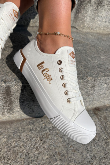vabaaja jalanõud Riidest  Lee Cooper LCW-25-31-3428L valget värvi 2