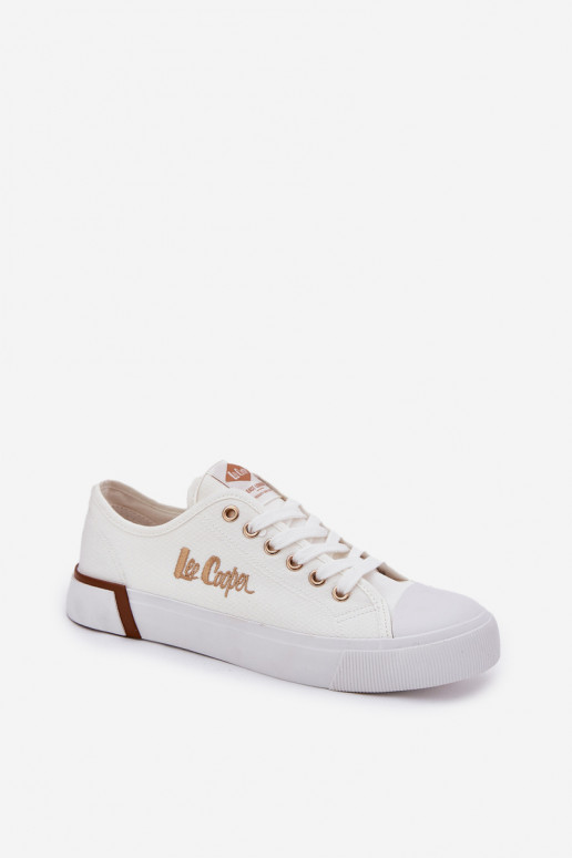 vabaaja jalanõud Riidest  Lee Cooper LCW-25-31-3428L valget värvi vabaaja jalanõud Riidest  Lee Cooper LCW-25-31-3428L valget värvi
