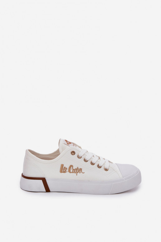 vabaaja jalanõud Riidest  Lee Cooper LCW-25-31-3428L valget värvi vabaaja jalanõud Riidest  Lee Cooper LCW-25-31-3428L valget värvi