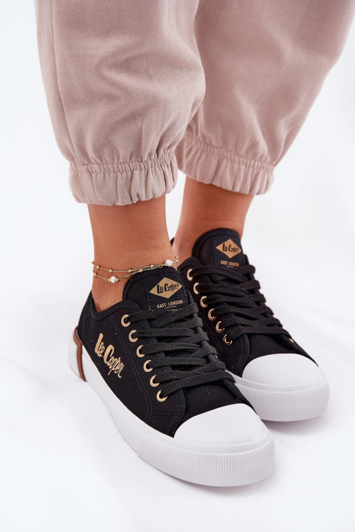 vabaaja jalanõud Riidest  Lee Cooper LCW-25-31-3427L Must vabaaja jalanõud Riidest  Lee Cooper LCW-25-31-3427L Must