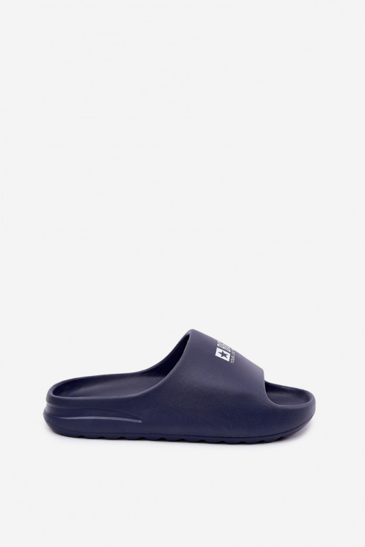 Kerged rannaplätud Sussid  Z Logo Big Star RR174A014 tumesinist värvi